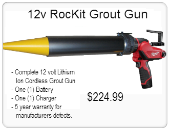 M12 Cordless Grout Gun