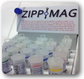 ZippMag Strong Rare Earth Neodymium Magnet Counter Display